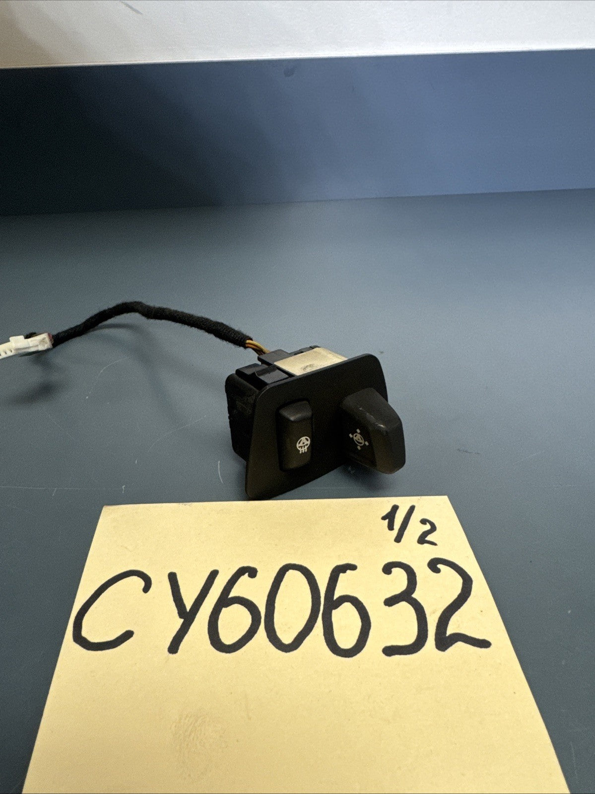 09 -17 BMW 5 6 7 SERIES - HEATED STEERING WHEEL COLUMN ADJUSTER SWITCH 9188878