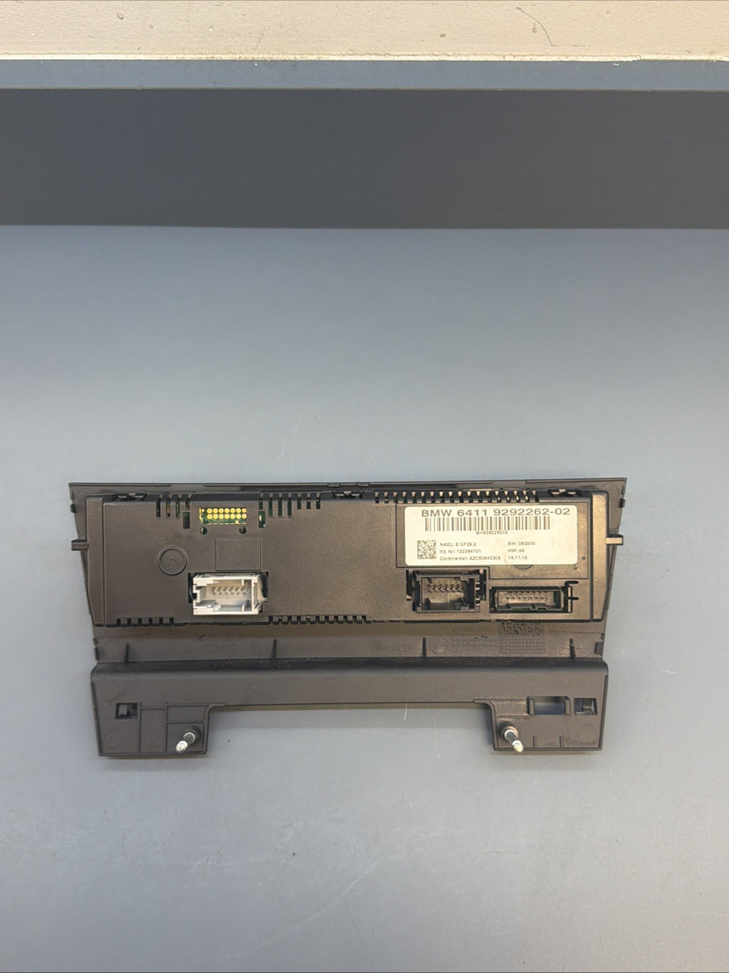 2012-2015 BMW X1 E84 A/C HEAT CLIMATE CONTROL PANEL OEM 9292262