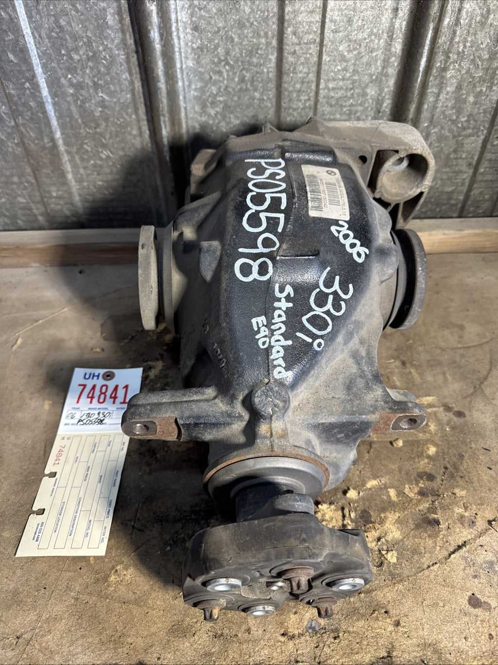 BMW REAR DIFFERENTIAL E90 SERIES 330i MANUAL FINAL DRIVE 3.15 7529099