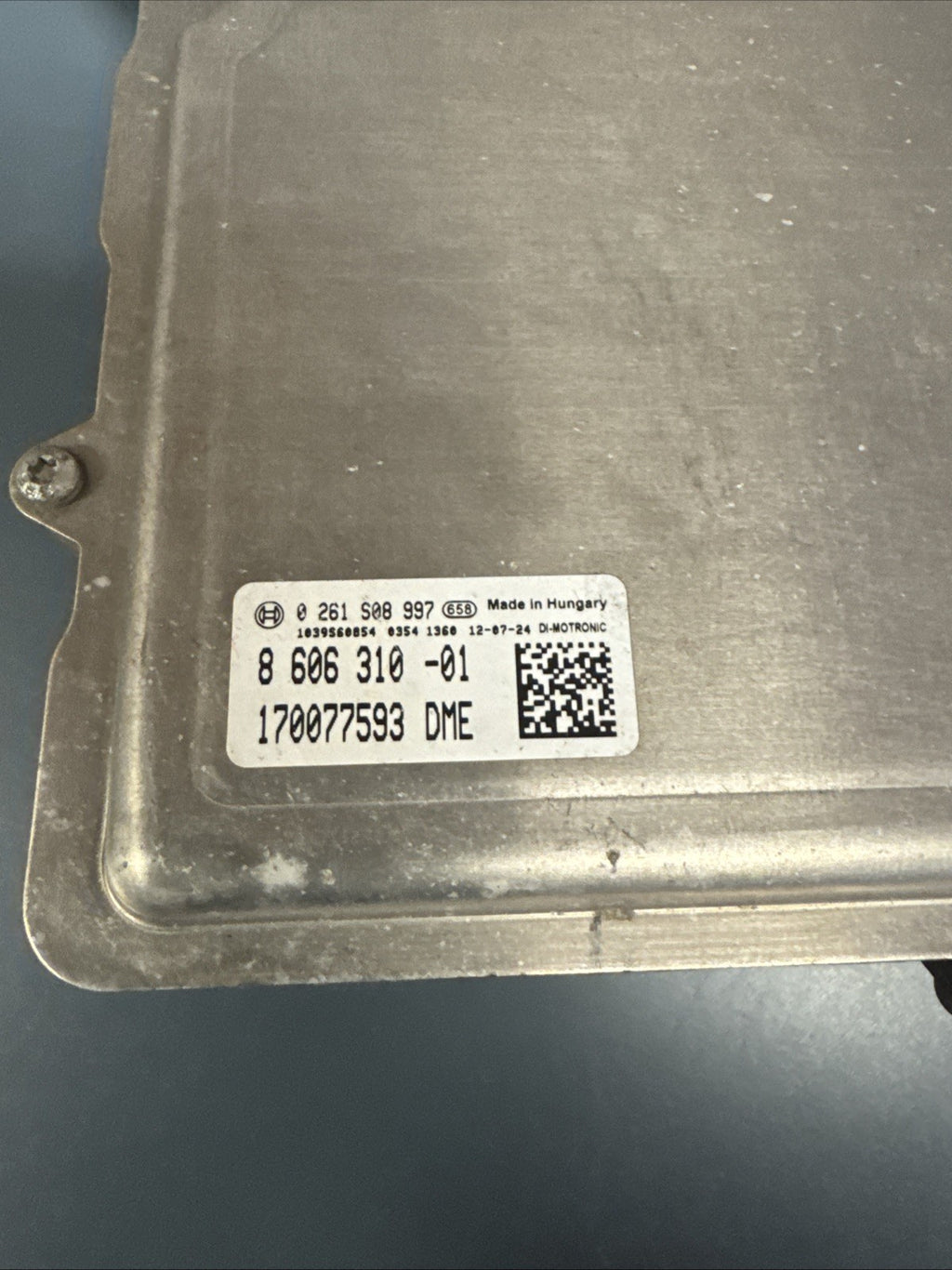 13 BMW E92 E93 335 ( E90 E82 135 ) N55 DME ECU Engine CAS SET OEM 8606310