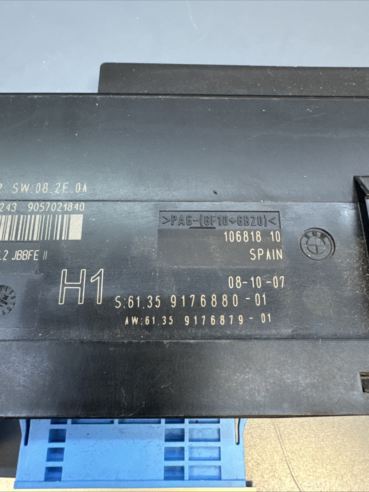 06-13 BMW 325 328 330 335 M3 E90 E91 E92 Body Control Module 9176880 OEM