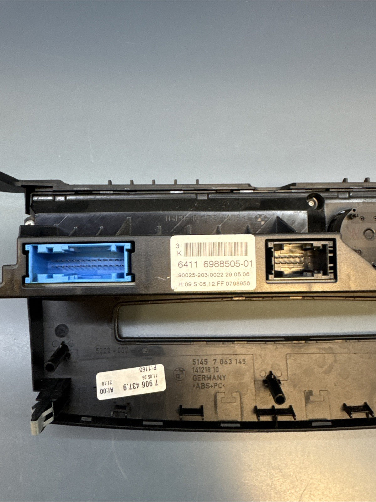 2004-2007 BMW 525I AC HEATER CLIMATE TEMPERATURE CONTROL SWITCH OEM 64116988505