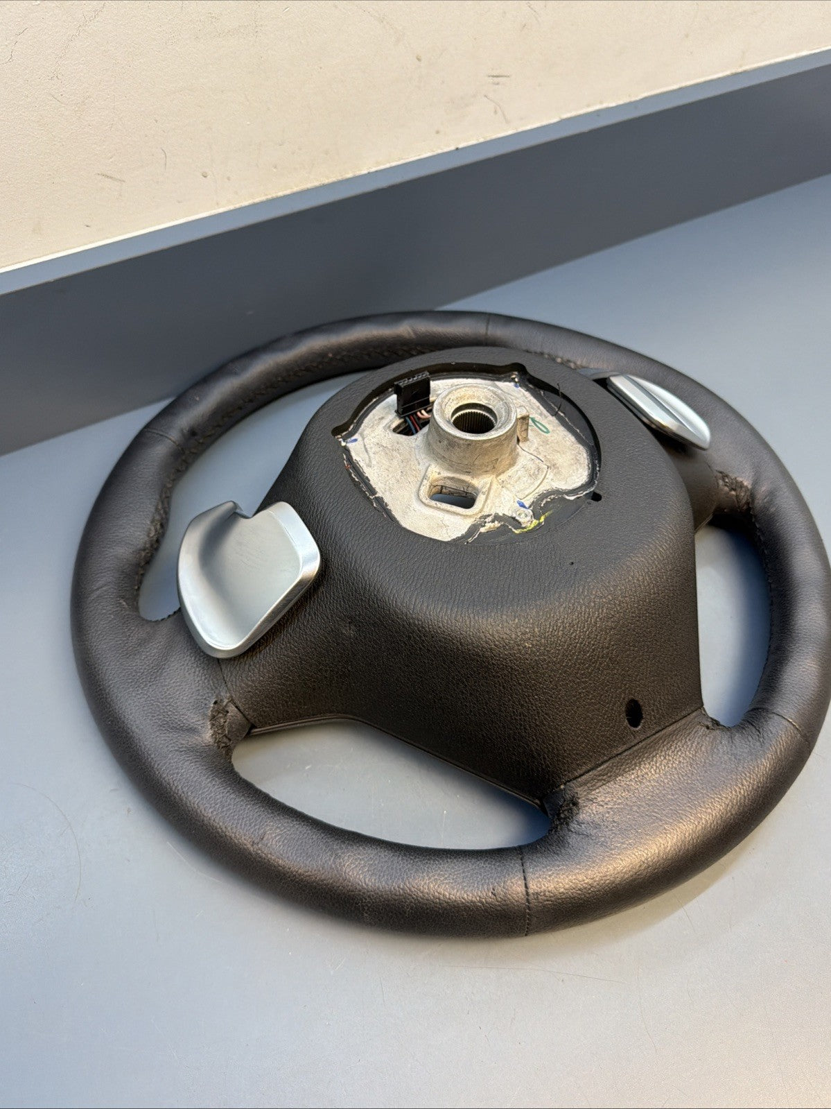BMW 2011-2017 F25 X3 BLACK LETHER STEERING WHEEL HEATED SPORT OEM 2406058