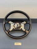 92-99 Bmw E36 3 Series Front Driver Side Black Leather Steering Wheel 1159788