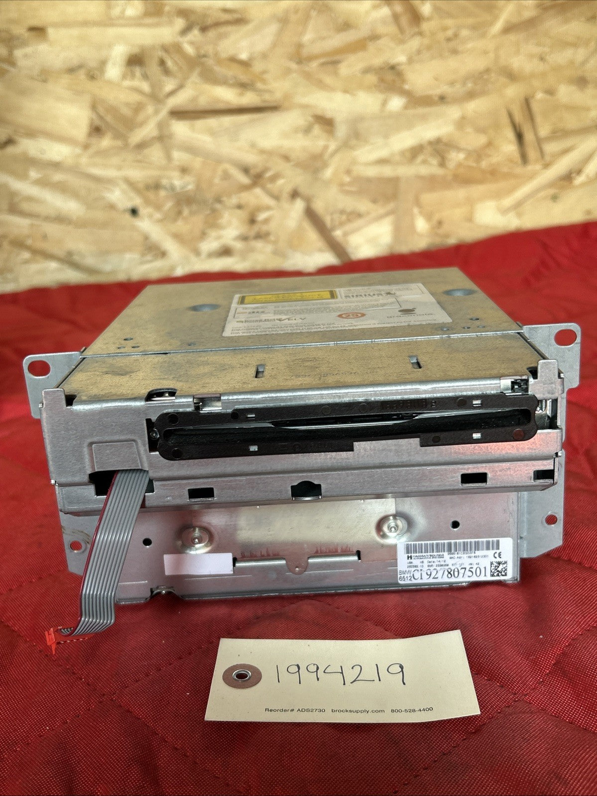 07 08 09 10 11 12 13 BMW X5 AM FM Radio CD Player Receiver OEM 927807501