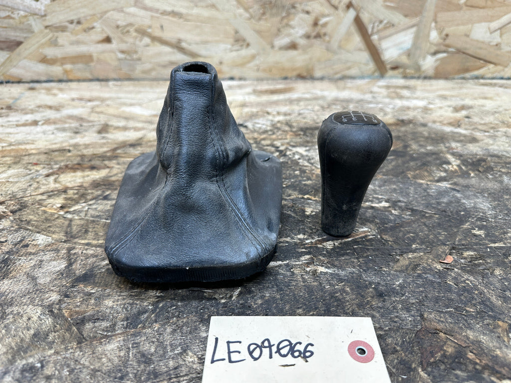 BMW 95-02 E36 E36/7 3 SERIES Z3 torn BLACK SHIFTER BOOT+KNOB