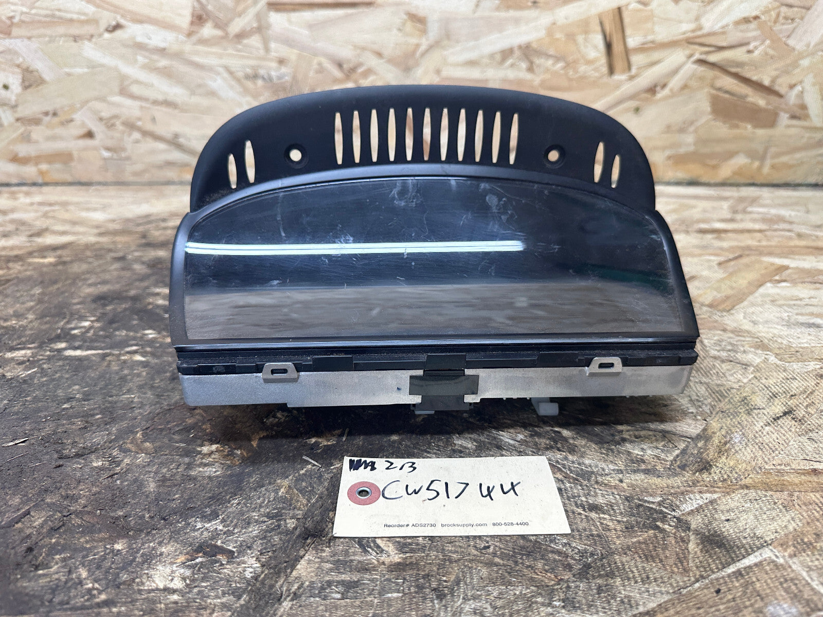BMW 05-11 E90 E60 E63 3/5/7 SERIES GPS NAVIGATION iDRIVE DISPLAY SCREEN 9193745