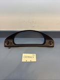 97-03 BMW E39 5 SEREIS Speedometer Cluster Trim Bezel w/ Switches Black 8159735