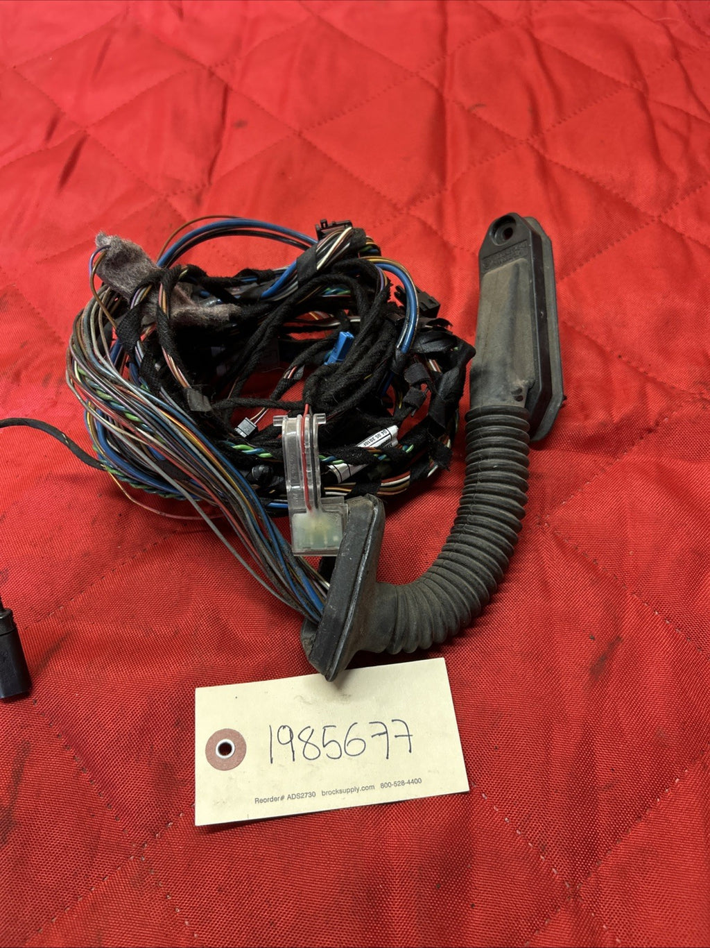 2007-2013 BMW X5 Rear Right Door Wiring Harness 7184662 OEM