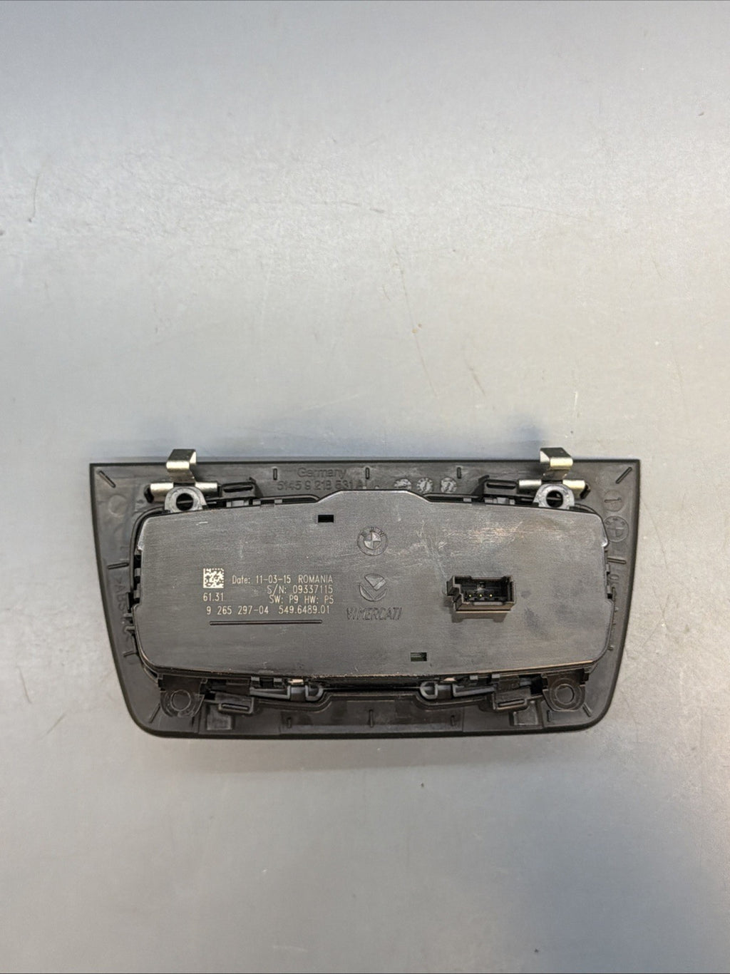 2012 - 2018 BMW F30 F31 F34 F32 F36 HEADLIGHT LAMP DIMMER SWITCH 9265297 BLACK