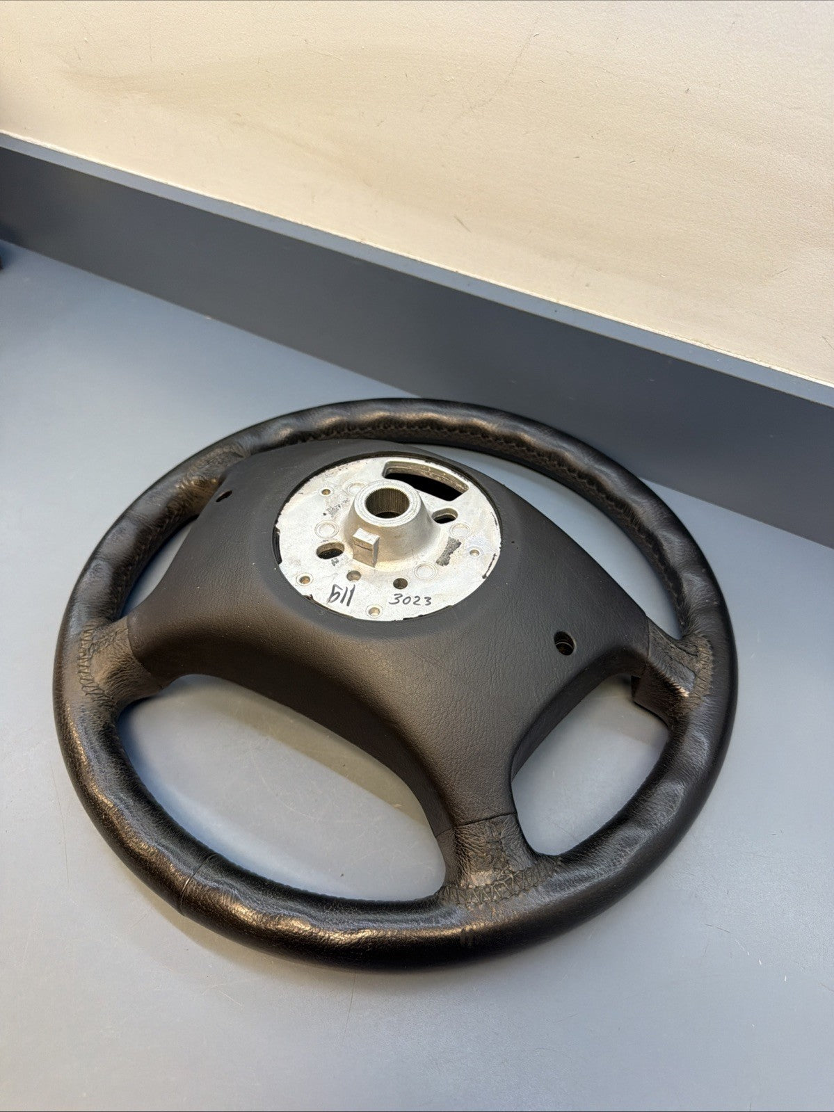 99-06 BMW OEM 330XI STEERING WHEEL W/O CONTROL SWITCHES LEATHER BLACK 6753947