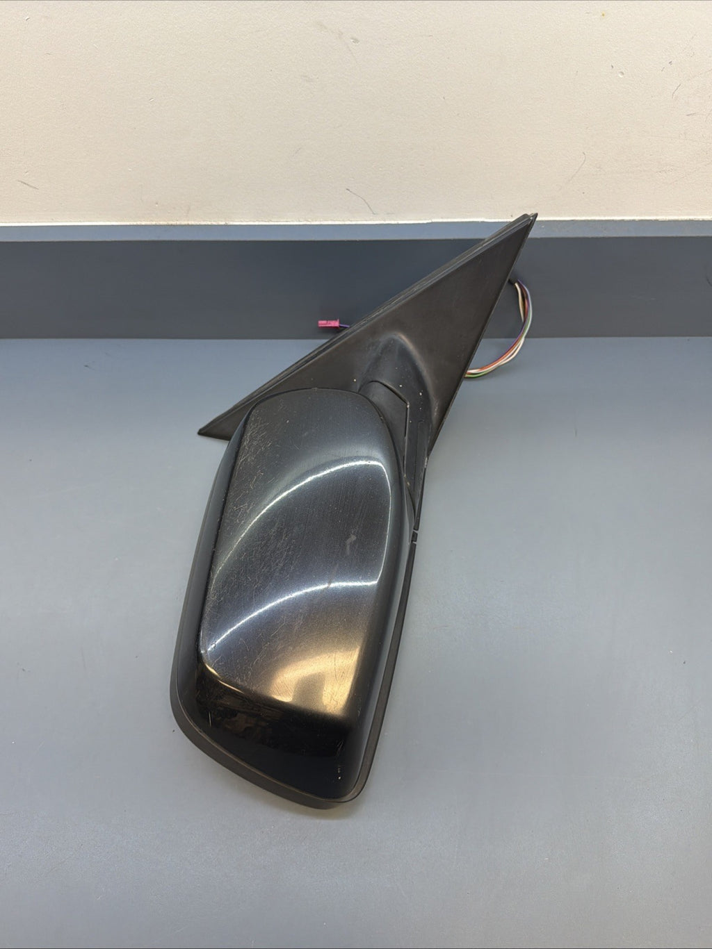 2004-2007 BMW Black Right Side Power Mirror 010748 5 Series E60 *READ*
