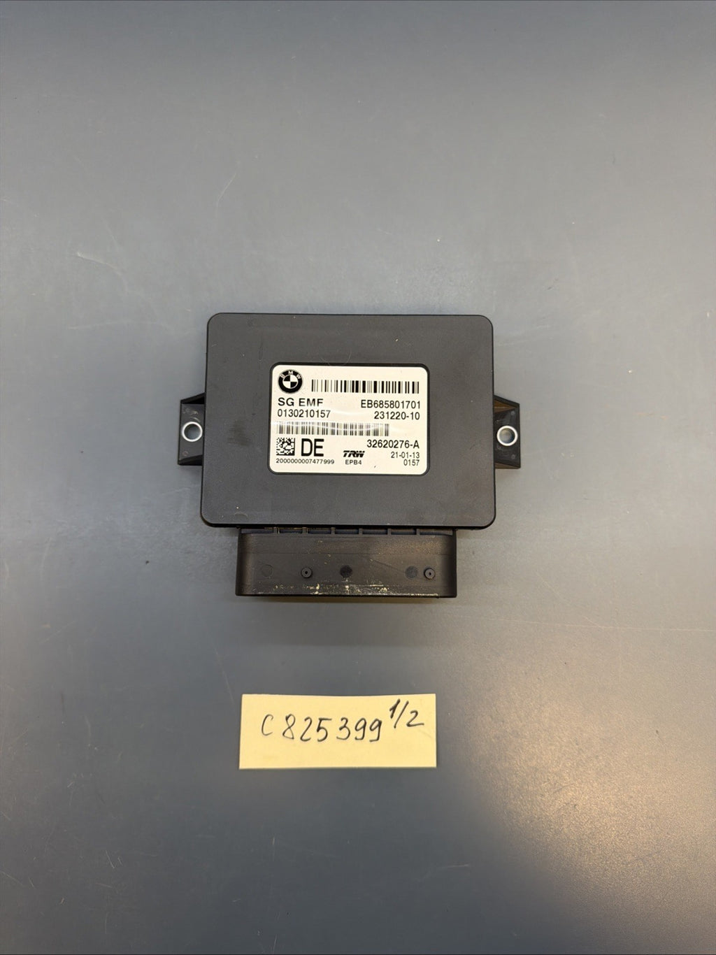 2011 - 2016 BMW 5 SERIES F10 ELECTRIC PARKING BRAKE CONTROL MODULE 6858017