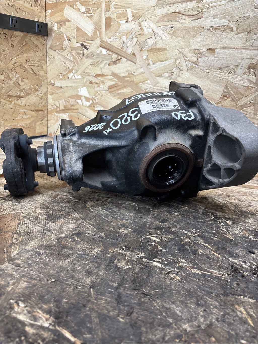 BMW REAR DIFFERENTIAL 3 SERIES 3.15 FINAL DRIVE F30 3310 7603747 AWD
