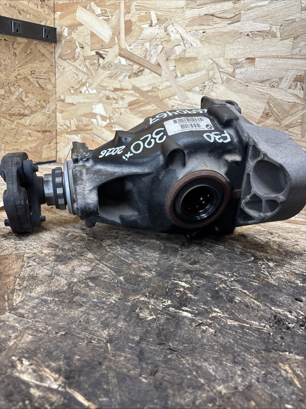 BMW REAR DIFFERENTIAL 3 SERIES 3.15 FINAL DRIVE F30 3310 7603747 AWD