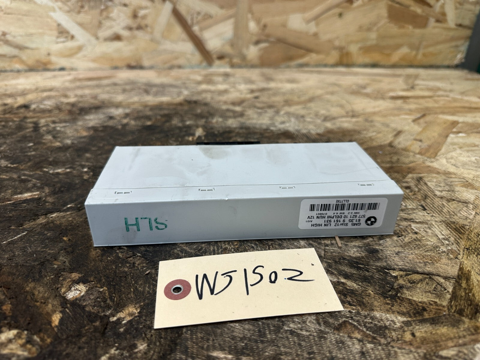 BMW 2003-2010 F83 X3 BASIC/BODY CONTROL MODULE OEM 9161931