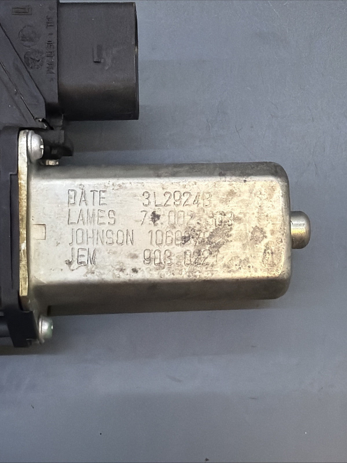 07-13 BMW E90 328i Rear Left Back Door Power Window Motor Unit 71002603 OEM