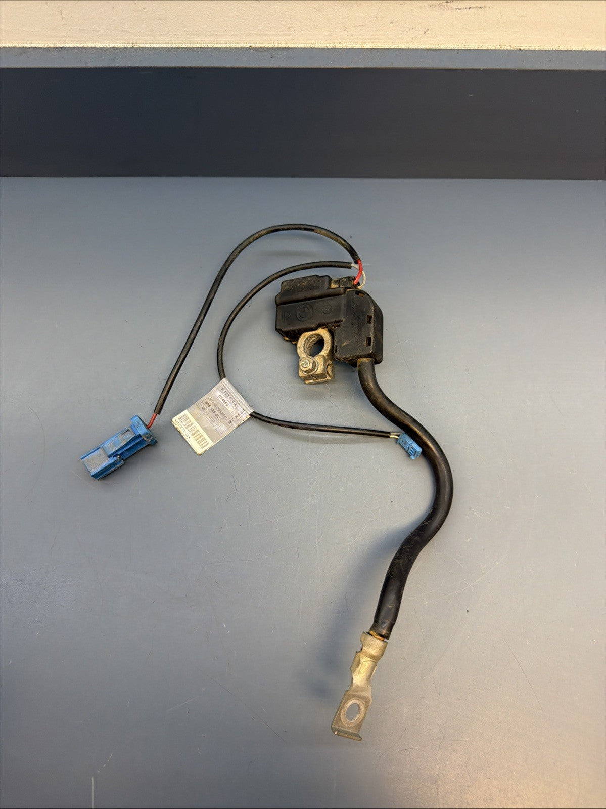 06-13 BMW X5 E70 E90 328i 325i Rear Trunk Battery Negative Cable 9164352