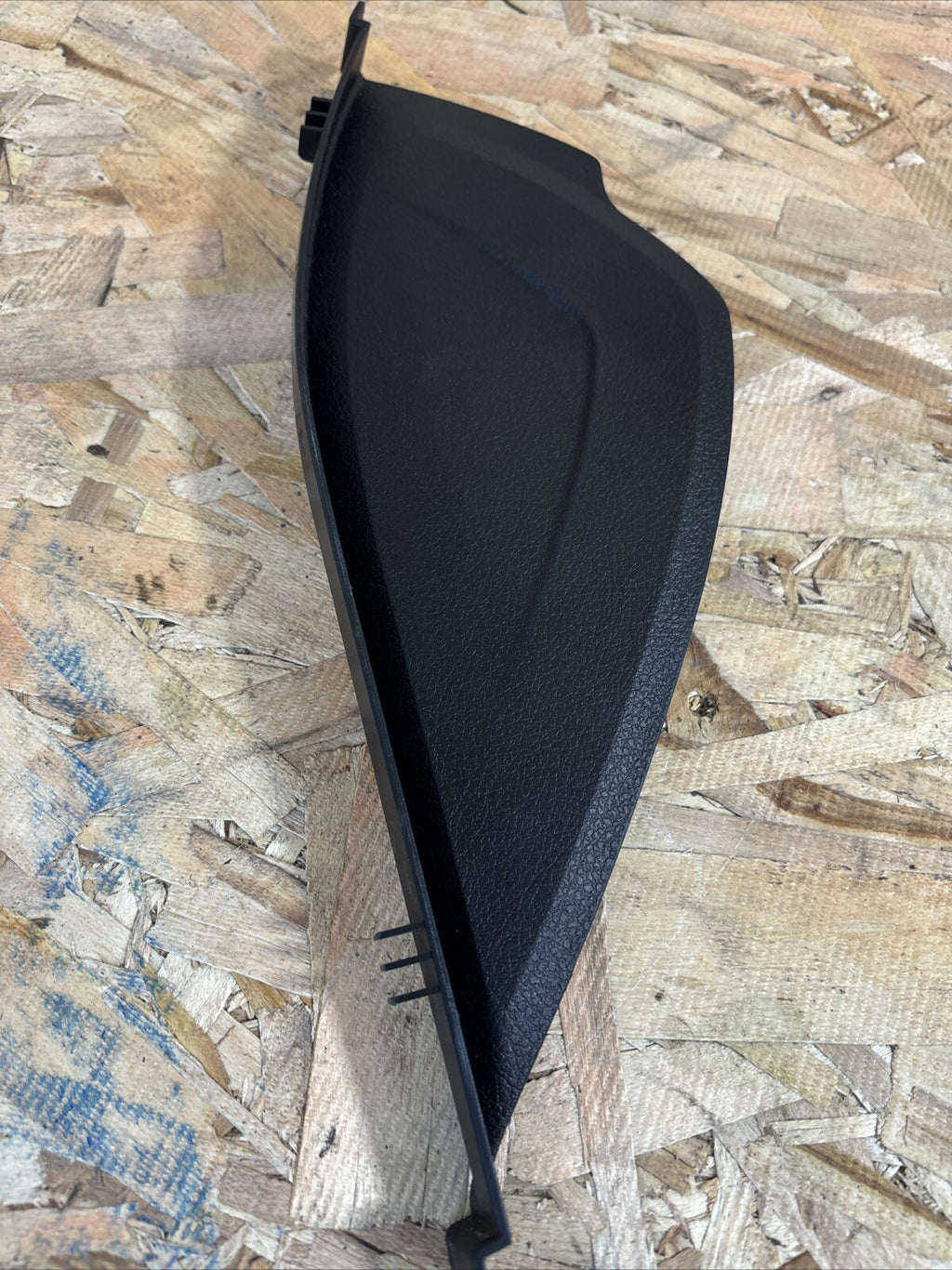 14-15 BMW 328I Black Dashboard Left Side End Cap Cover OEM 9218553 AP0442