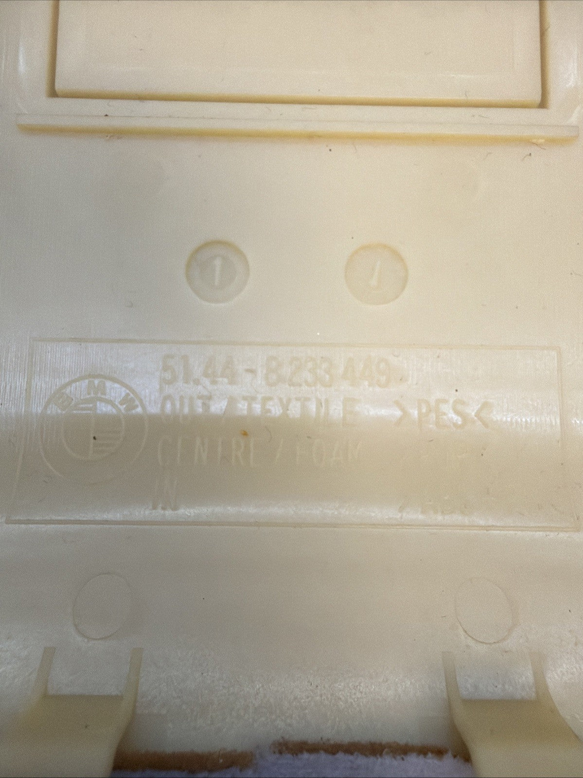 00-06 BMW E46 330Ci M3 Coupe Front Interior Overhead Sunroof SWITCH GRAY 8233449