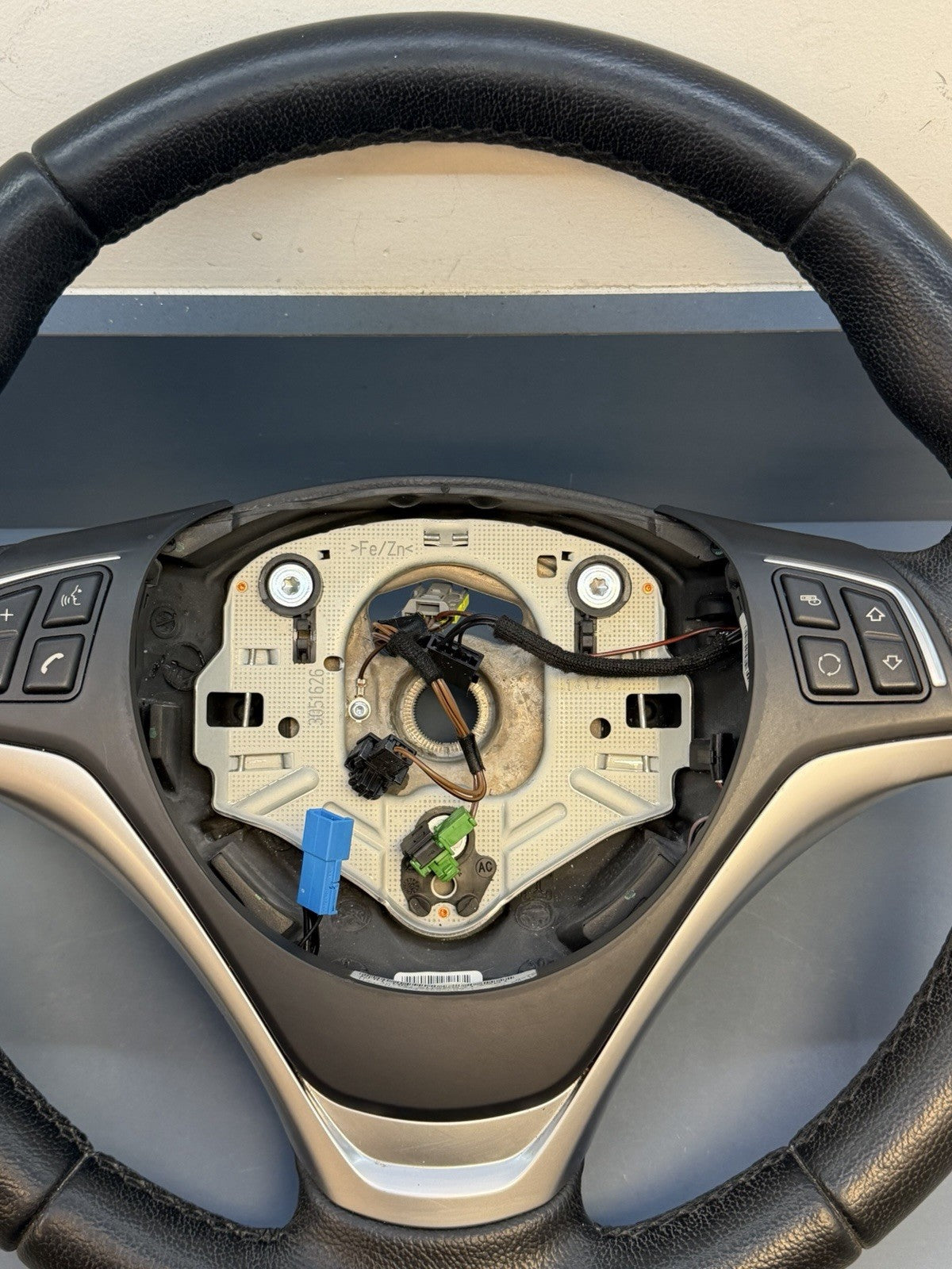 11-15 BMW X1 E84 Sport Steering Wheel Heated Leather W/O Paddles LCI OEM 6853133
