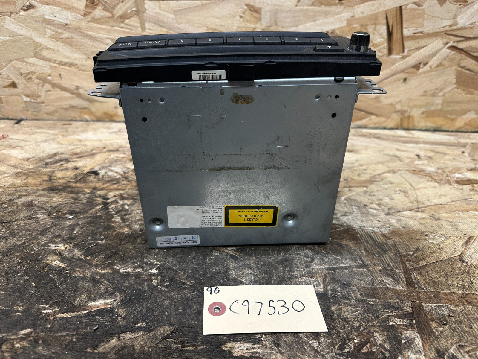 BMW 2006-2012 E90 3 SERIES FRONT NAVIGATION RADIO CD PLAYER OEM 9202828