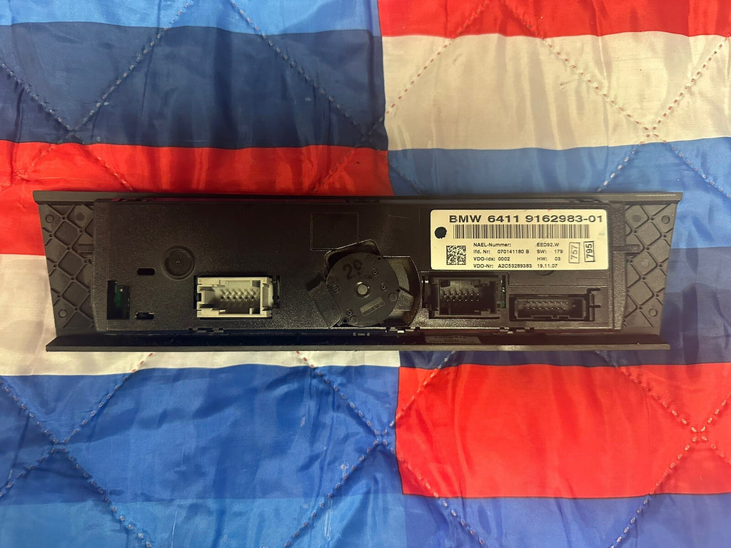 07-09 BMW E90 E93 E93 3 SERIES AC HEATER CLIMATE CONTROL TEMPERATURE OEM 9162983