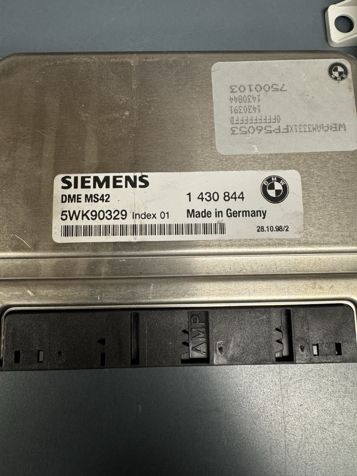 BMW E36 E46 E39 E38 Z3 3 5 7 series 2.8i M52 ENGINE ECU DME MS42 EWS-3 KEY SET