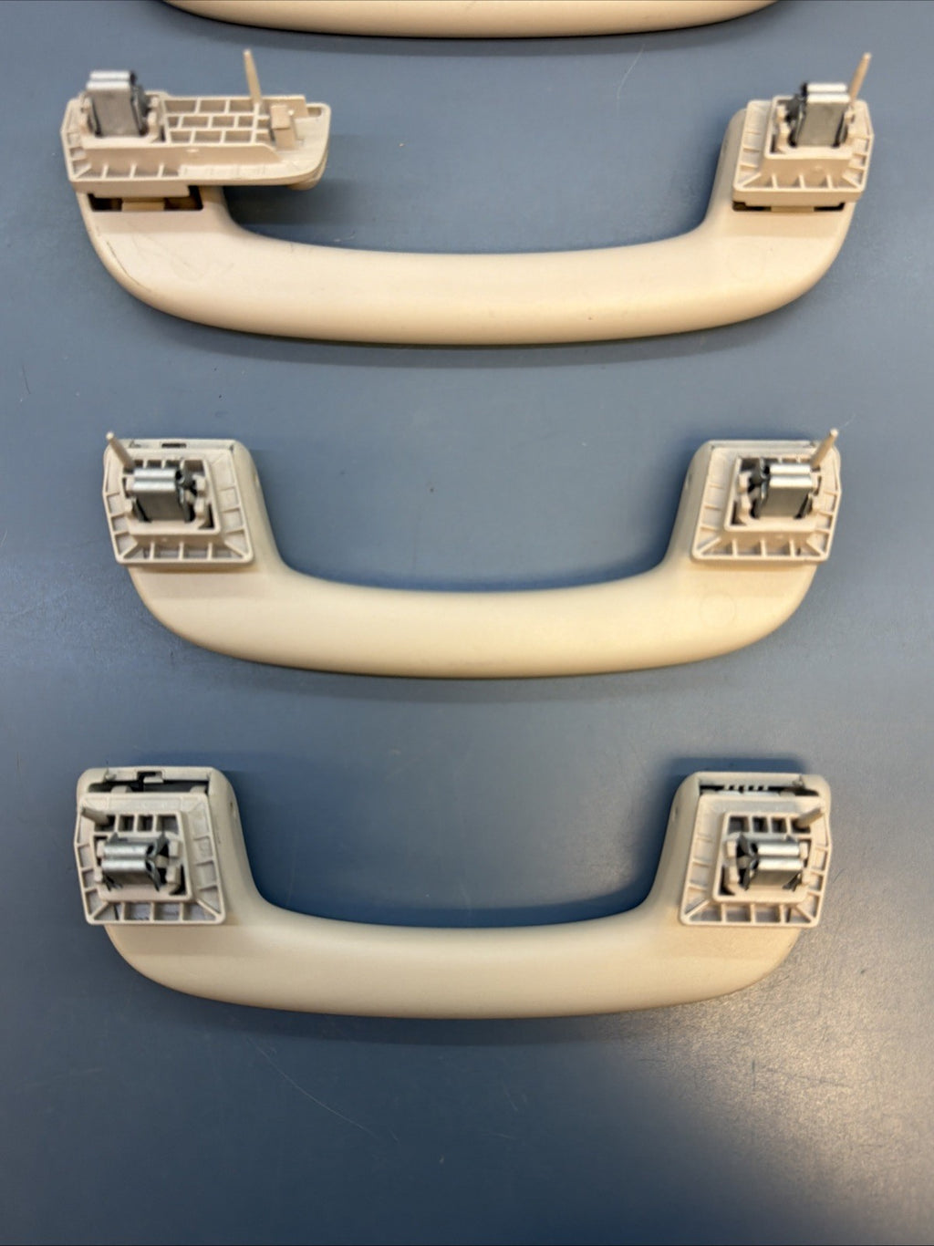 2011-2016 BMW 535I 550I F10 ROOF GRAB HANDLE SET OF 4 TAN BEIGE OEM 9171224