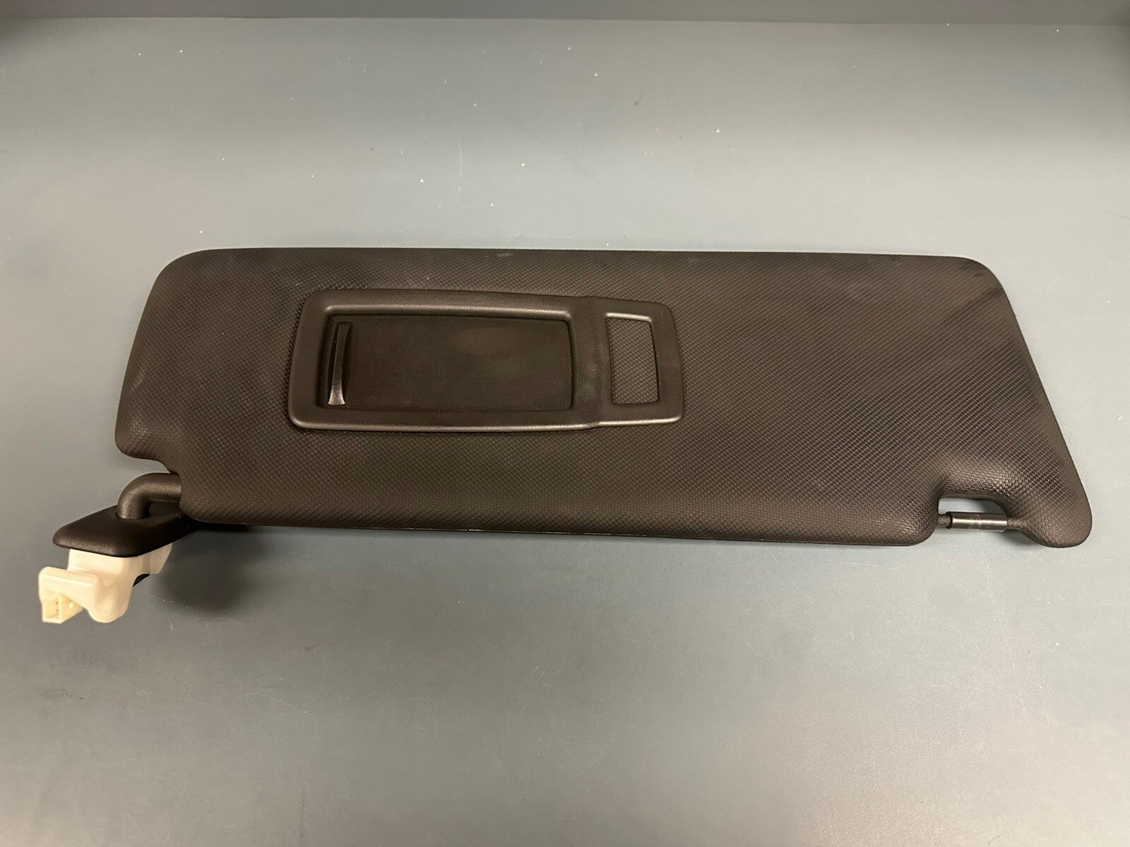 11-16 BMW F10 535i 528i Right Passenger Sun Visor Shade Black 51168038166 OEM