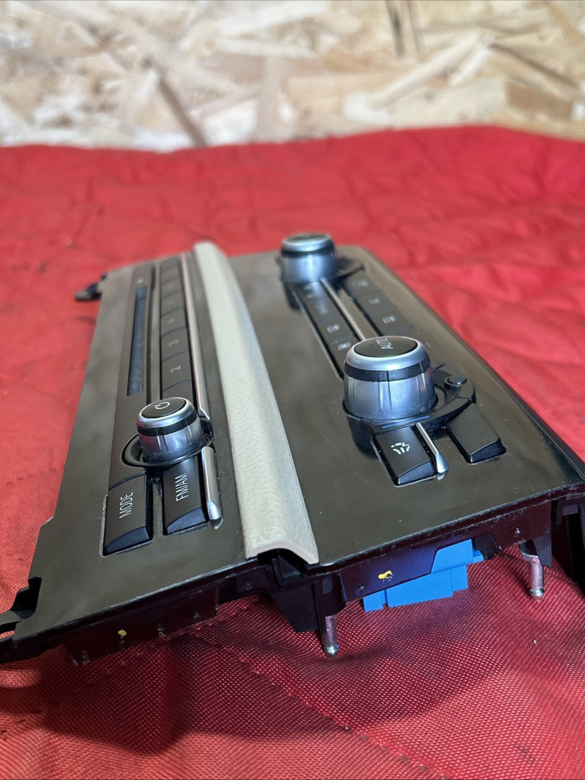 11-16 BMW F10 535i 528i Front Temperature Climate Control Panel Button 9331831