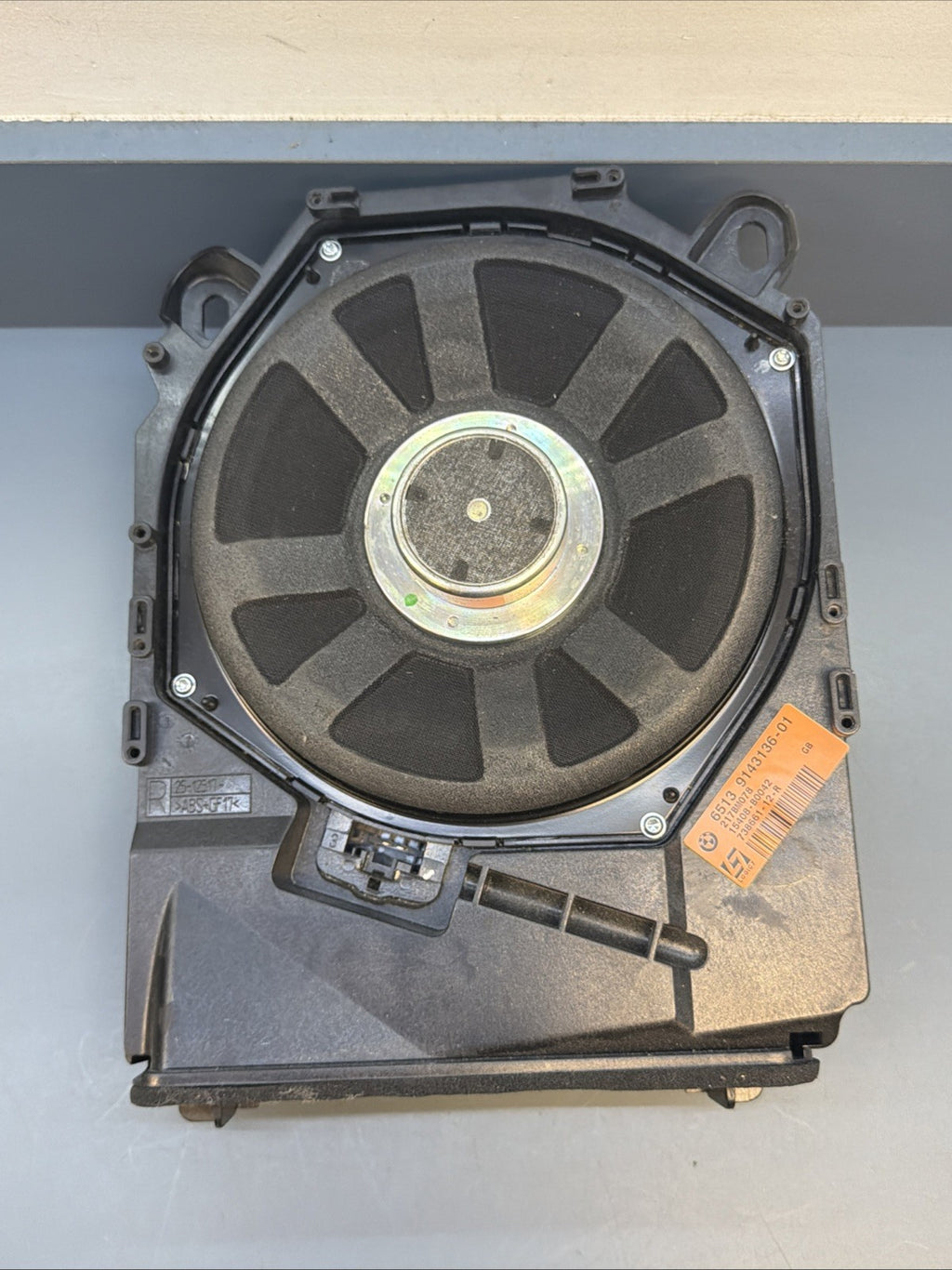 06-15 BMW X1 128I 330XI RIGHT PASSENGER SIDE SPEAKER SUBWOOFER OEM 65139143136