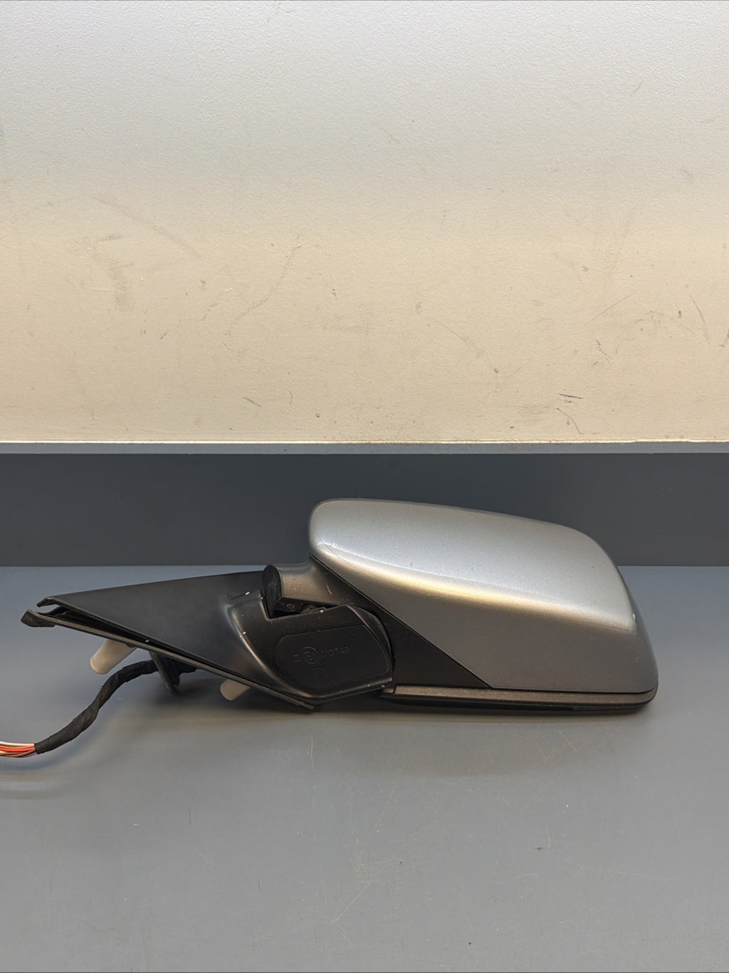 2007 BMW E60 530i Side View Mirror Black Left Driver OEM
