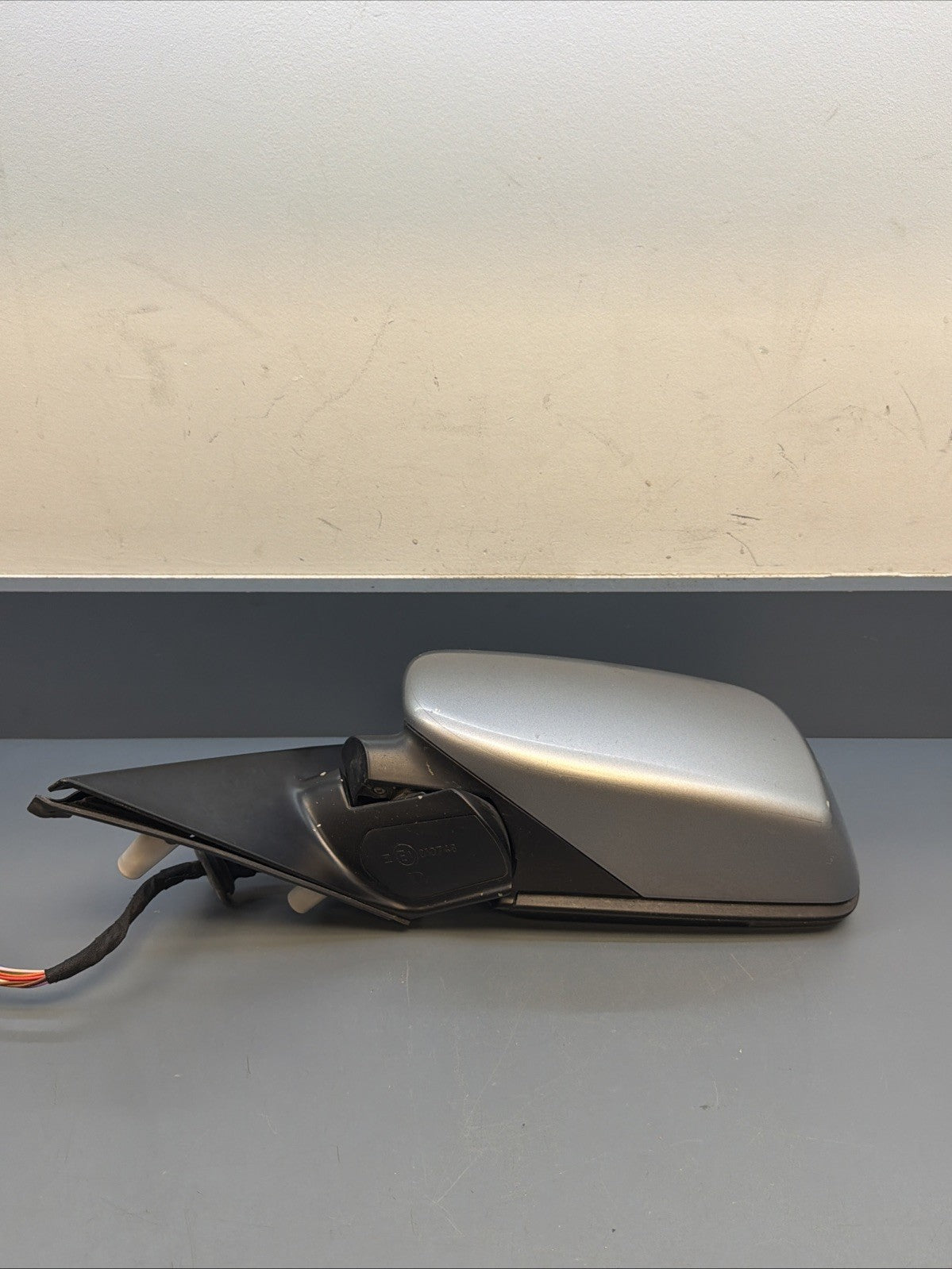 2007 BMW E60 530i Side View Mirror Black Left Driver OEM