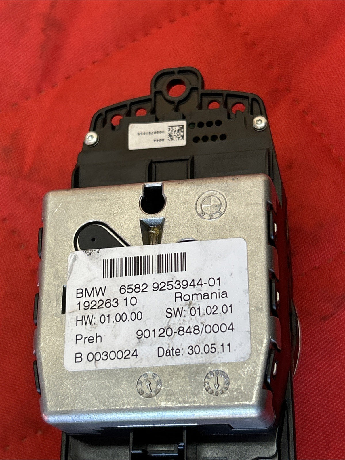 BMW /F01 F10 F20 F30 F25 F48 iDrive CIC Controller 4PIN Switch Joystick 9253944