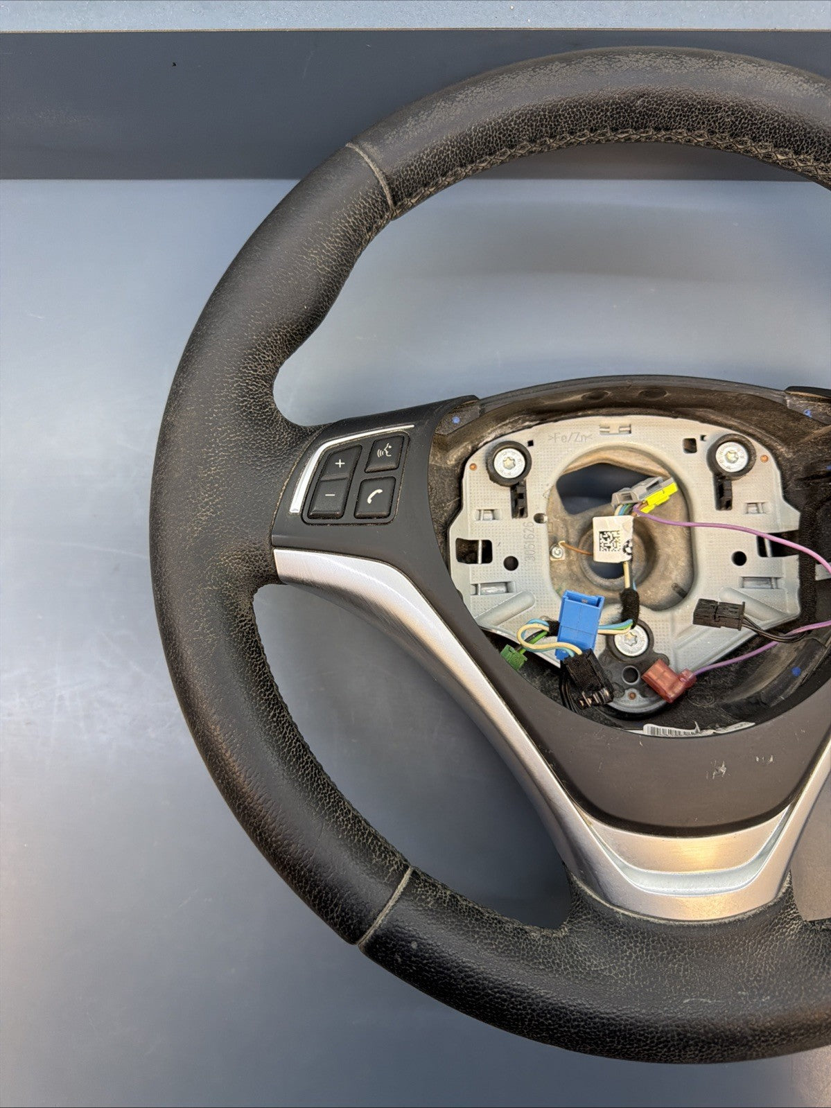 7-13 BMW X-1 Sport Steering Wheel Heated Leather W/O Paddles LCI OEM 6853133
