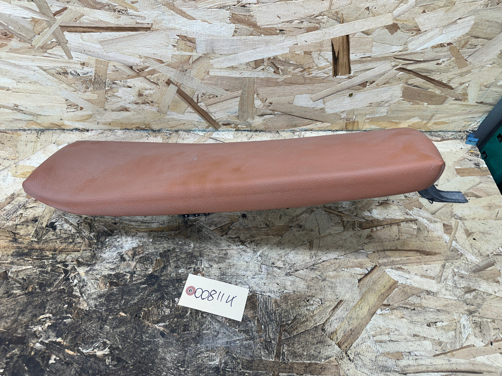 BMW 04-10 X3 REAR LEFT+RIGHT SEAT LEATHER BOLSTER TERRACOTTA 3330437+3330438