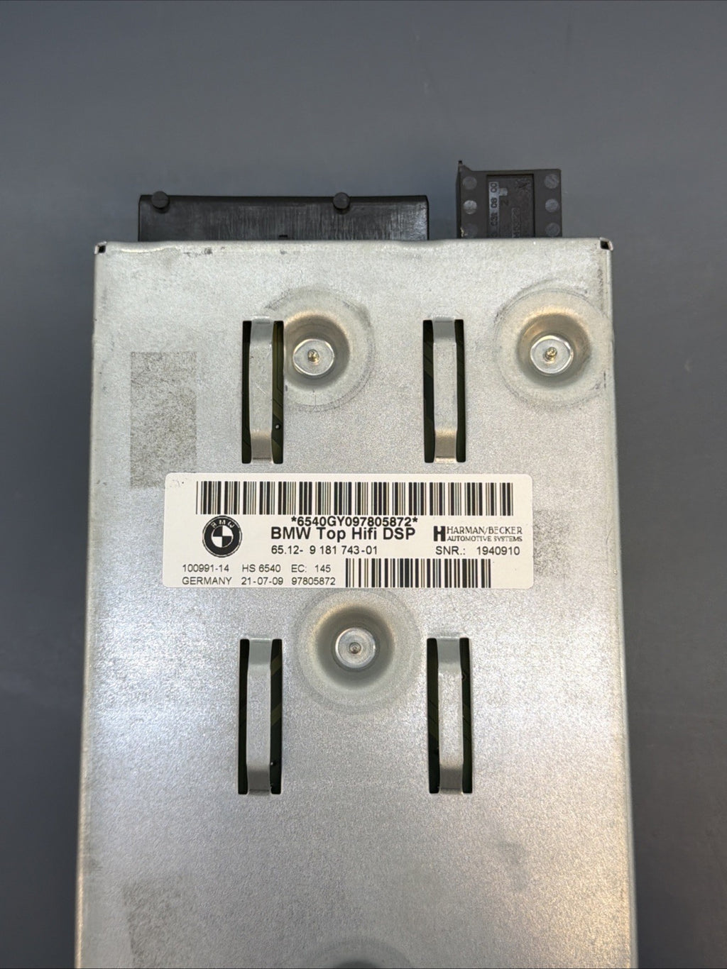 BMW 3 5 6 SERIES AMPLIFIER AMP AUDIO LOGIC 7 TOP HI-FI DSP HARMAN OEM 9181743