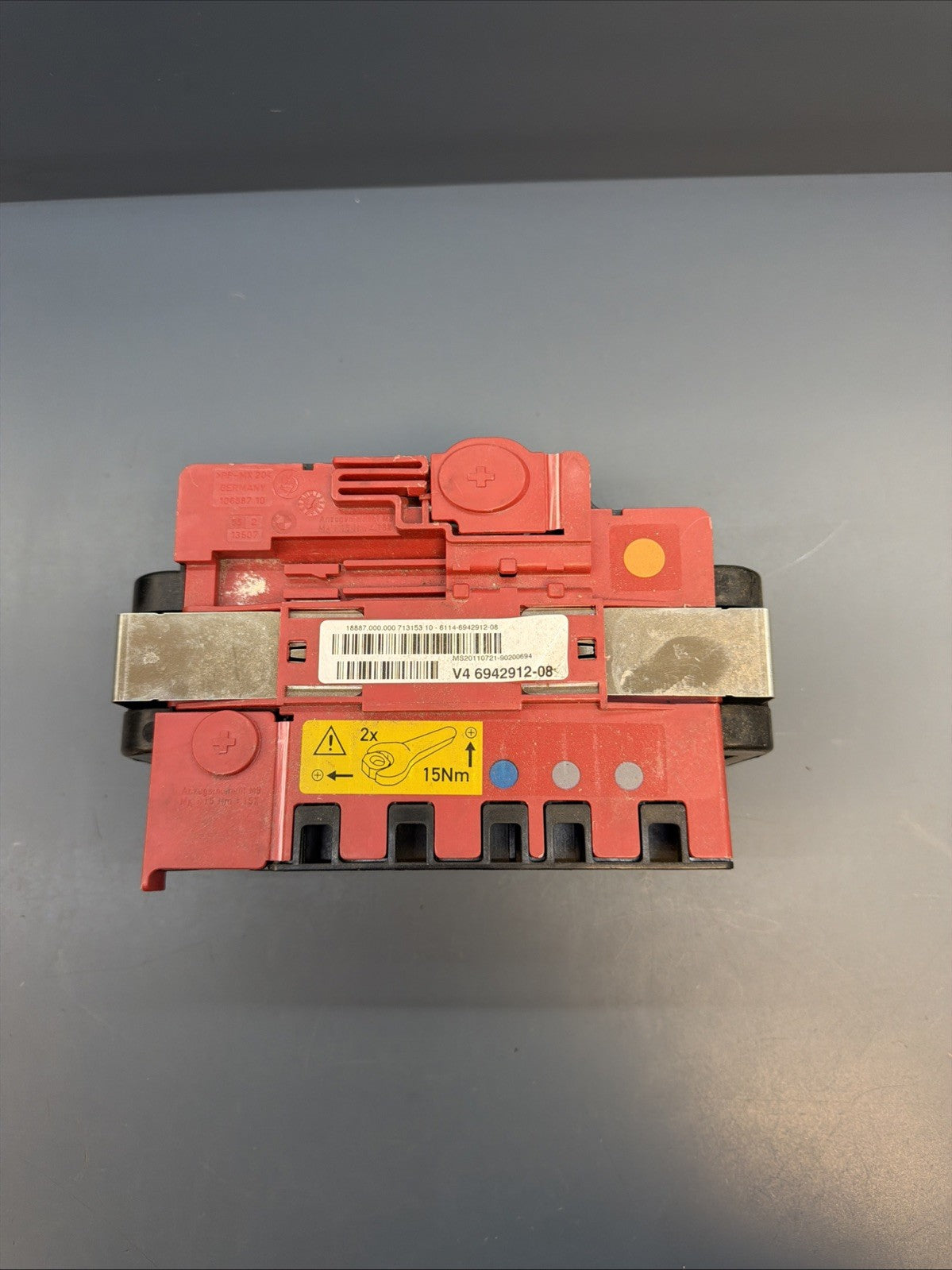 BMW 1 3 SERIES X1 328i 335i 128i 135i Battery Power Distribution Box 6942912