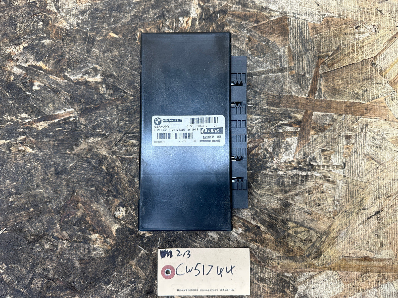 BMW 05-10 E60 5 SERIES BODY GATEWAY CONTROL COMPUTER OEM 9197317