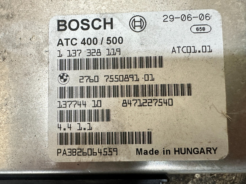 BMW 1999-2010 E83 E53 X3 X5 TRANSFER CASE CONTROL UNIT OEM 7550891