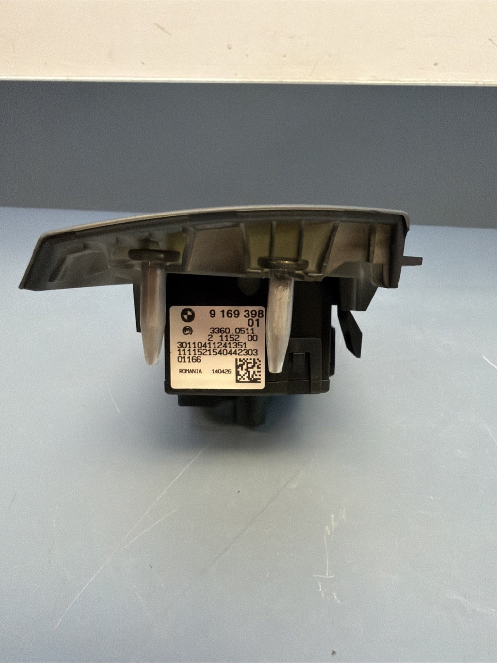 06-11 BMW E90 E92 328i 335d Headlight Control Switch Unit Black 9169398 OEM