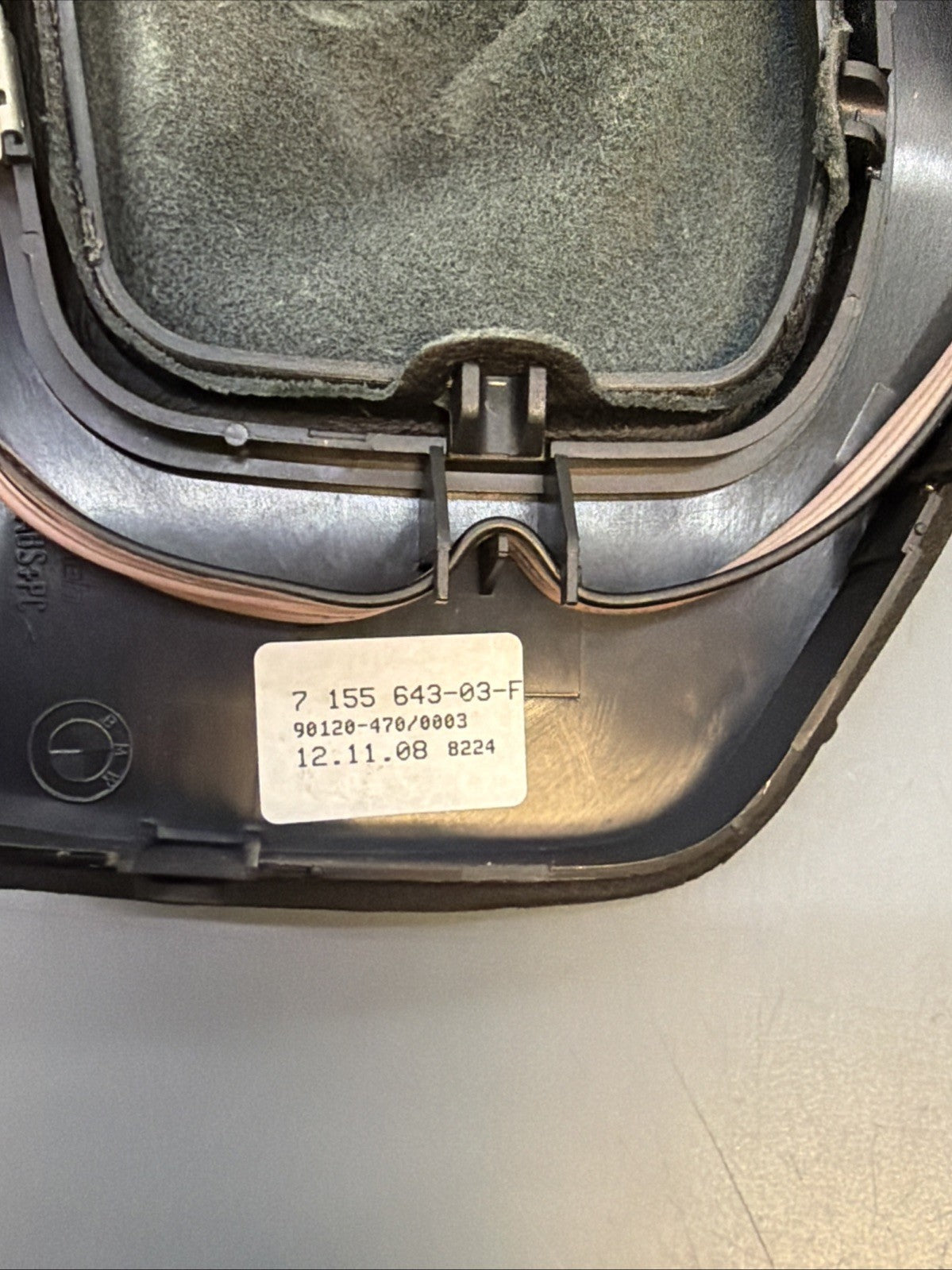 2007-2013 BMW E90 E92 E93 328i Automatic Gear Shifter Trim Bezel 7155643 Oem