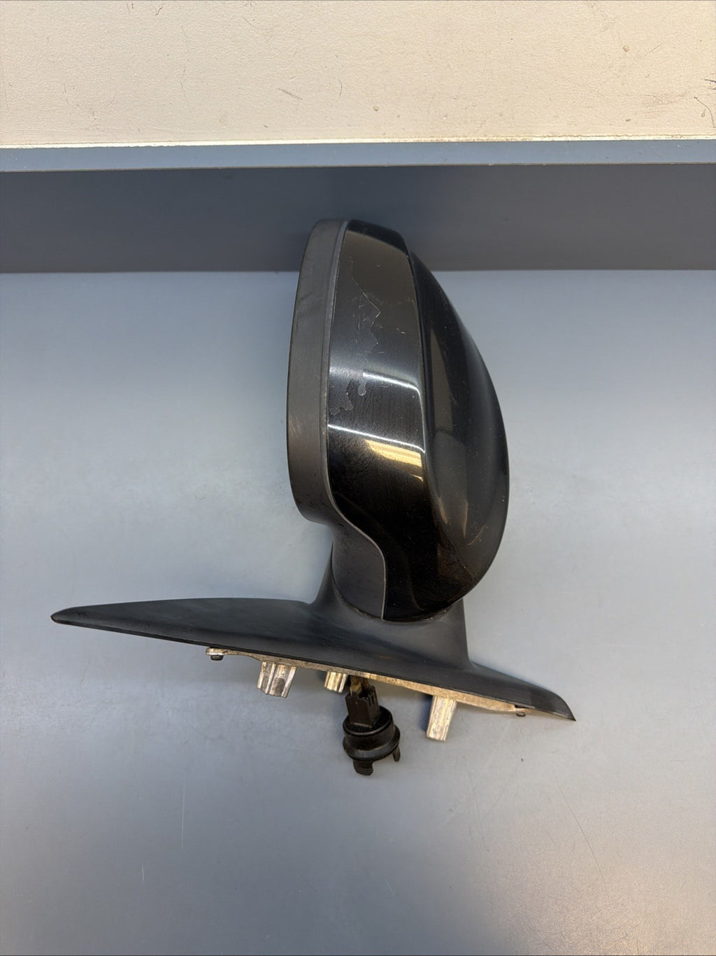 06-08 BMW E90 325i 330i 335i Left Driver Side Door Mirror Black 7075626 OEM