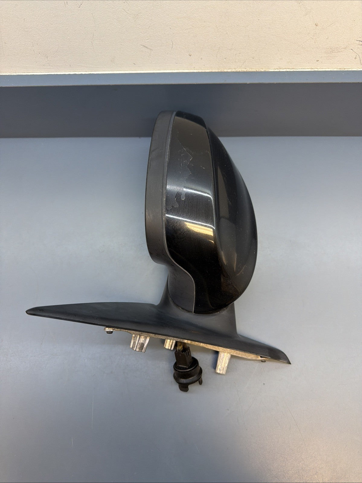 06-08 BMW E90 325i 330i 335i Left Driver Side Door Mirror Black 7075626 OEM