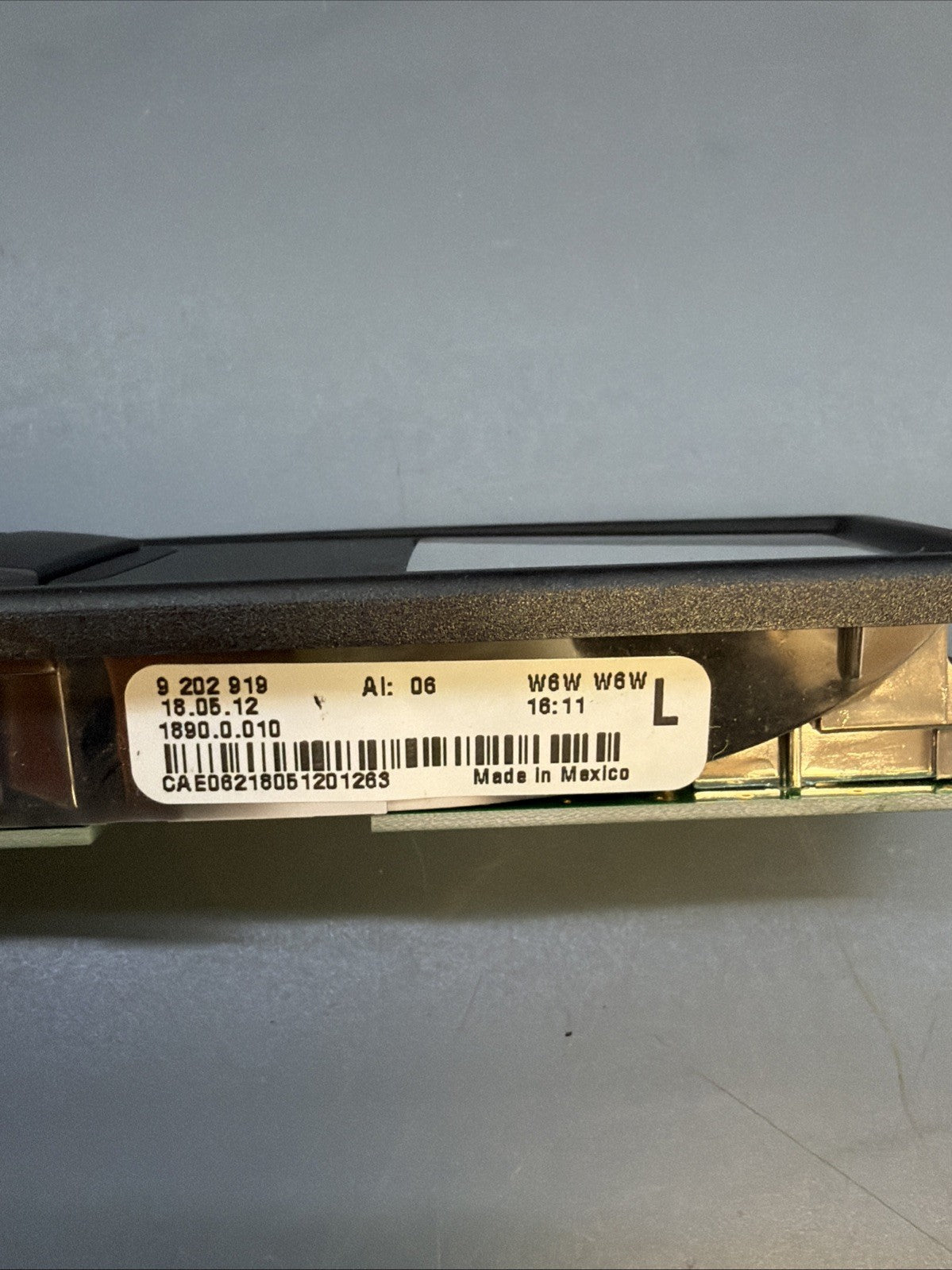 2012 -2015 BMW X1 LEFT REAR READING LIGHT LAMP OEM 9202919