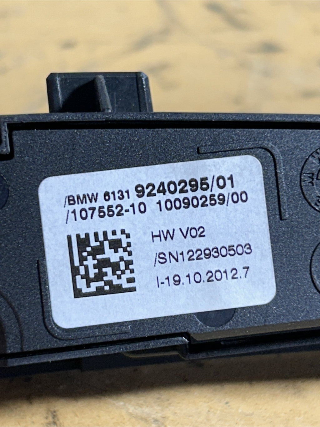 2011-2017 BMW X3 F25 Sport Parking Traction Eco Controls Switch OEM 9240295