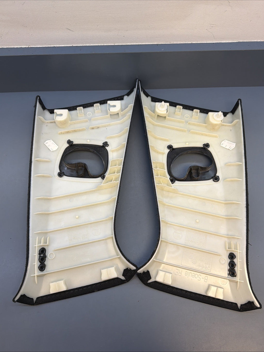 11-16 BMW F10 528i 535i 550i PILLAR B COVER TRIM LEFT & RIGHT 9116349 9116350