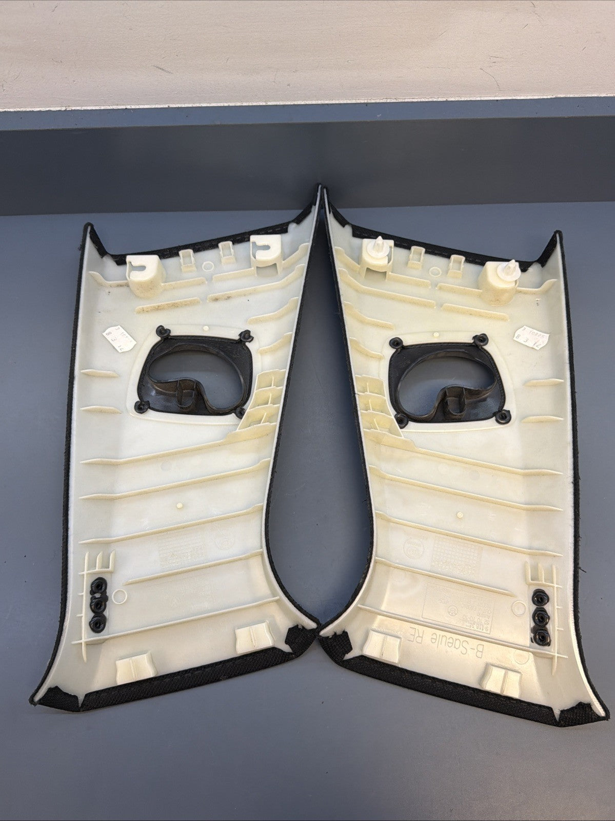 11-16 BMW F10 528i 535i 550i PILLAR B COVER TRIM LEFT & RIGHT 9116349 9116350