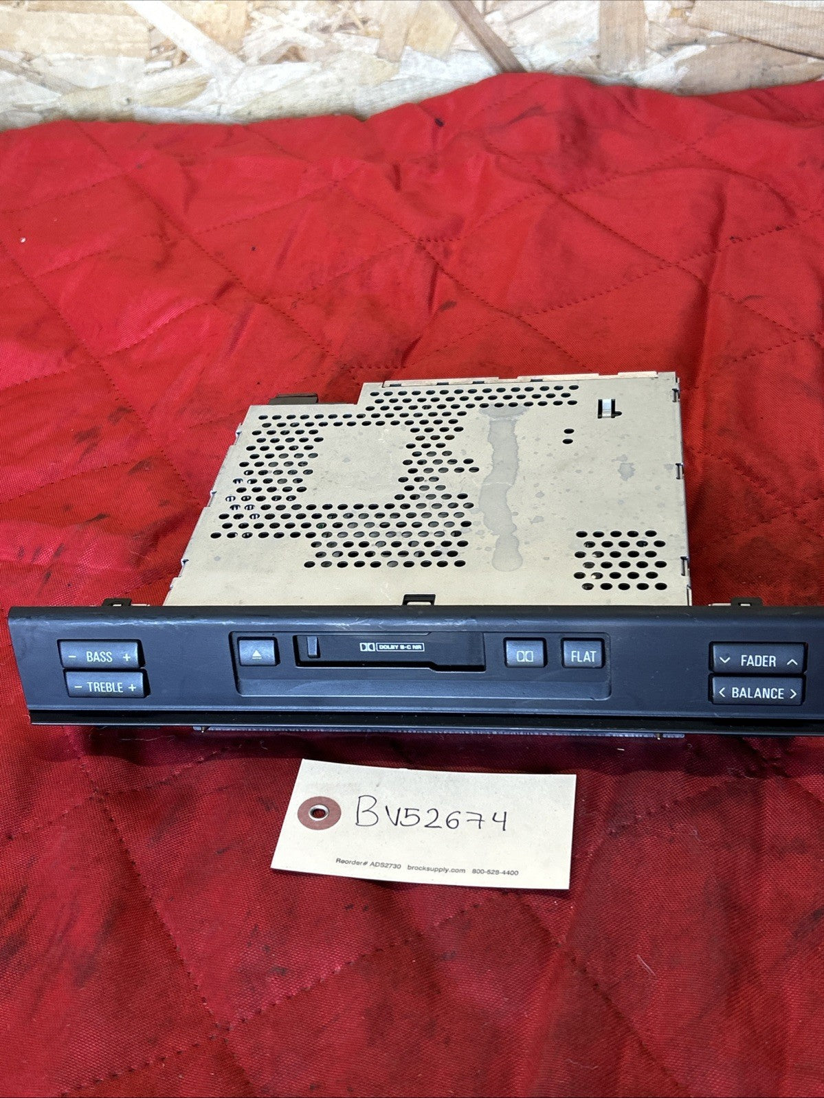 BMW 1995-2006 E39 E53 5 SERIES X5 RADIO CASSETTE PLAYER OEM 8360800